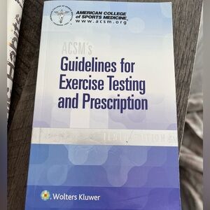 ACSM 10th edition novel